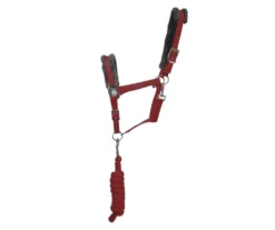 Hy Sport Active Head Collar & Rope -Finest Equestrian Supplies hc burg 1 jpg