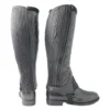 HyLAND Winter Quilted Half Chaps -Finest Equestrian Supplies hyland winter quilted half chaps black 1 1 jpg