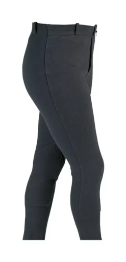 HyPERFORMANCE Milligan Childs Jodhpurs -Finest Equestrian Supplies hyperformance milligan childrens jodhpurs black 2 jpg