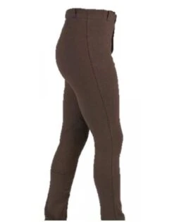 HyPERFORMANCE Milligan Childs Jodhpurs -Finest Equestrian Supplies hyperformance milligan childrens jodhpurs choc 1