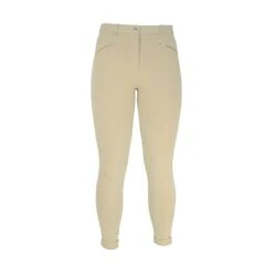 HyPERFORMANCE Raised Polka Dot Childs Jods 40 HyPERFORMANCE Raised Polka Dot Childs Jods -Finest Equestrian Supplies hyperformance raised polka dot teen jodhpurs beige 2