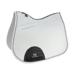 HY Sport Active GP Saddle Pad -Finest Equestrian Supplies hywither sport active gp saddle pad white 1 jpg