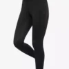 LeMieux Full Grip Brushed Pull On Tights -Finest Equestrian Supplies it02231 product brushedpullonbreech black 1 3 jpg