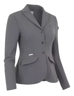 LeMieux Dynamique Show Jacket -Finest Equestrian Supplies it02499 product showjacket grey 3 1 jpg