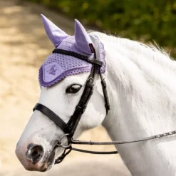 LeMieux MINI Fly Hood 32 LeMieux MINI Fly Hood -Finest Equestrian Supplies it02698 lifestyle miniflyhood wisteria 1 1 jpg