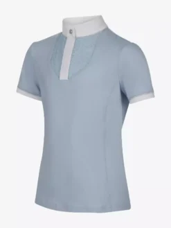 LeMieux Young Rider Belle Show Shirt -Finest Equestrian Supplies it03016 product yrbelleshowshirt mist 2 4 jpg