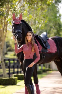 LeMieux Full Grip Brushed Pull On Tights -Finest Equestrian Supplies it03236 lifestyle fullgripbrushedpullon black 3 6 jpg