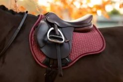 Lemieux ProSport Suede GP Jump Square -Finest Equestrian Supplies it03268 lifestyle sudegpdsquare orchid 3 2 jpg