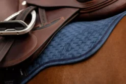 Lemieux ProSport Suede GP Jump Square -Finest Equestrian Supplies it03269 lifestyle suedegpsquare atlantic 2 2 jpg