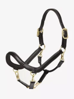 LeMieux Leather Grooming Headcollar -Finest Equestrian Supplies it03310 product leathergroomingheadcollar brown 1 2 jpg