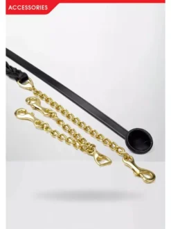 John Whitaker Leather Show Lead 7 John Whitaker Leather Show Lead -Finest Equestrian Supplies john whitaker leather show lead black jpg