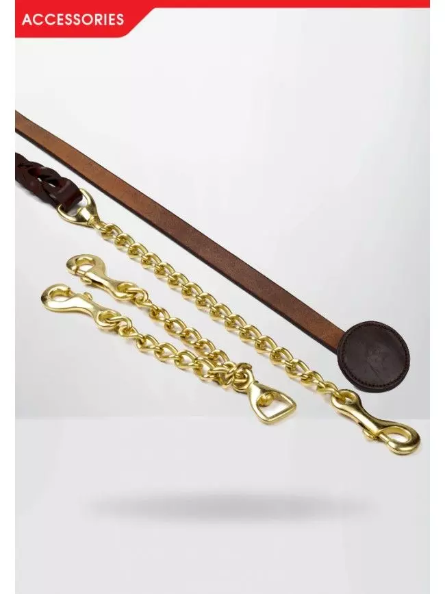 John Whitaker Leather Show Lead 4 John Whitaker Leather Show Lead - Image 2