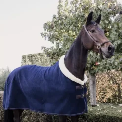 Kentucky Horsewear Fleece Show Rug Heavy - Navy -Finest Equestrian Supplies kentucky show navy 1 png