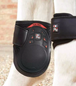 Premier Equine Kevlar Airtechnology Lite Fetlock Boots -Finest Equestrian Supplies kevlar airtechnology lite fetlock boot black 1 1 2 jpg