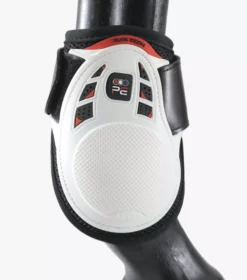 Premier Equine Kevlar Airtechnology Lite Fetlock Boots -Finest Equestrian Supplies kevlar airtechnology lite fetlock boot white 6 2 jpg