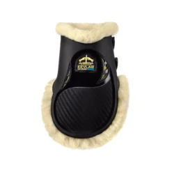 Veredus Kevlar Gel Vento Save The Sheep Rear Fetlock Boots -Finest Equestrian Supplies kgvr sts black 1 2 jpg