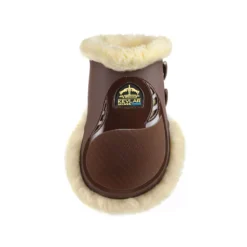 Veredus Kevlar Gel Vento Save The Sheep Rear Fetlock Boots -Finest Equestrian Supplies kgvr sts brown 1 jpg