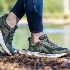 LeMieux Trax Waterproof Trainer -Finest Equestrian Supplies khaki 3281l 1 3 jpg