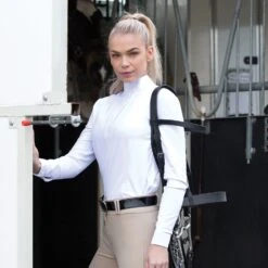 Equetech Ladies Thermal Cosy Stock Shirt -Finest Equestrian Supplies lcs sq r1cv 3f 2