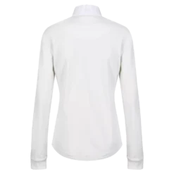 Equetech Ladies Cotton Foxhunter Shirt - Ecru -Finest Equestrian Supplies lfe back studio 6 png