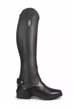 Brogini Vicenza Leather Gaiter -Finest Equestrian Supplies lg035 vicenza blacl right facing 800x1200 1 4 jpg