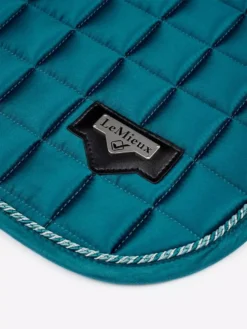 LeMieux Junior Loire Jump Square -Finest Equestrian Supplies lm aw22 saddlepad minijumploire marine hr 4 1 jpeg
