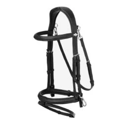 LeMieux Work Bridle -Finest Equestrian Supplies lm bridles black hr 1 4