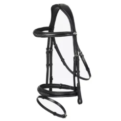 LeMieux Competition Flash Bridle -Finest Equestrian Supplies lm bridles competition black 1 1 3 jpg