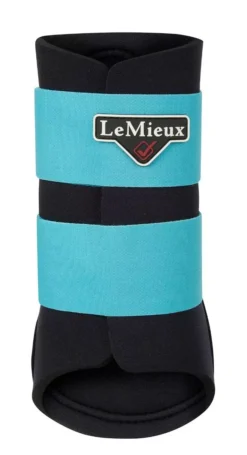 LeMieux Grafter Brushing Boots -Finest Equestrian Supplies lm grafterboots azure1 lr 1 jpg