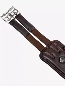 LeMieux Gel-Tek Anatomic Jumping Girth -Finest Equestrian Supplies lm jumpinggirth brown3 hr4000x4000px 3 jpg