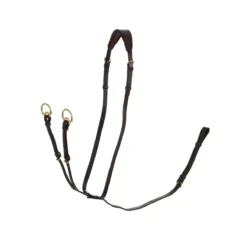 LeMieux Running Martingale -Finest Equestrian Supplies lm martingale brown hr 3 1 2 jpg