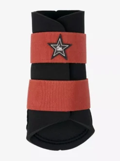 LeMieux MINI Brushing Boots -Finest Equestrian Supplies lm minigrafterboots sienna hr 8 2 jpg