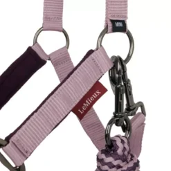 LeMieux Vogue MINI Fleece Headcollar & Leadrope 34 LeMieux Vogue MINI Fleece Headcollar & Leadrope -Finest Equestrian Supplies lm minivogueheadcollar fig hr 2 1 jpg