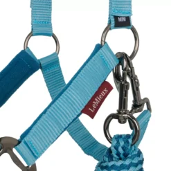 LeMieux Vogue MINI Fleece Headcollar & Leadrope 33 LeMieux Vogue MINI Fleece Headcollar & Leadrope -Finest Equestrian Supplies lm minivogueheadcollar marine hr 3 1 jpg