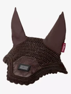 LeMieux Rhone Fly Hood -Finest Equestrian Supplies lm rhoneflyhood espresso hr 1 jpg