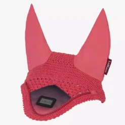 LeMieux Spectrum Fly Hood -Finest Equestrian Supplies lm spectrumflyhood papaya1 hr 2 jpg