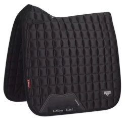 LeMieux Loire Classic Dressage Square -Finest Equestrian Supplies loire classic dressage black 1 1 jpeg