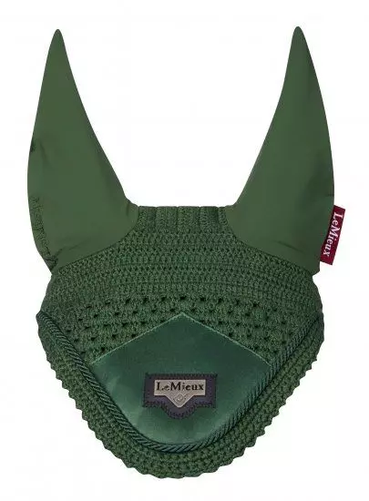 LeMieux Loire Fly Hoods Hunter Green 4 LeMieux Loire Fly Hoods Hunter Green - Image 2