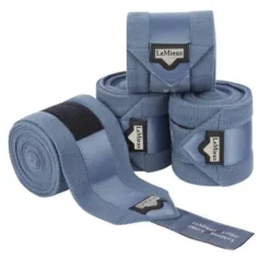 LeMieux Loire Polo Bandages 4 Pack -Finest Equestrian Supplies loire polo bandages ice blue 1 jpg
