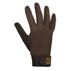 Macwet Climatec Equestrian Gloves - Long Cuff -Finest Equestrian Supplies macwet climatec long cuff brown a 1 jpg
