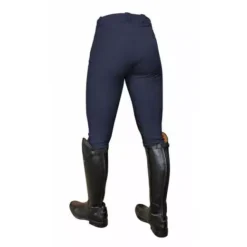Mark Todd Ladies Coolmax Grip Breeches -Finest Equestrian Supplies mark todd coolmax grip breeches navy 1 jpg