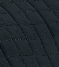 Premier Equine Merino Wool Saddle Pad - Half Pad -Finest Equestrian Supplies merino wool half pad black natural 4 1 jpg