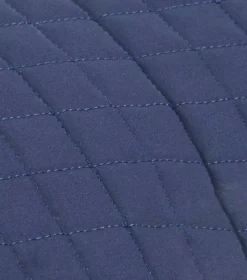 Premier Equine Merino Wool Saddle Pad - Half Pad -Finest Equestrian Supplies merino wool half pad navy natural wool 4 1 jpg