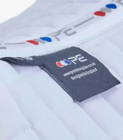 Premier Equine Merino Wool Saddle Pad - Half Pad -Finest Equestrian Supplies merino wool half pad white natural wool 2 1 jpg