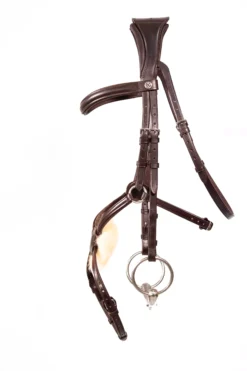 Henry James Mexican Grackle Bridle -Finest Equestrian Supplies mexicangracklesidebrowncopy 3168x 3 jpg