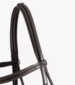 Premier Equine Mossimo Cavesson Bridle -Finest Equestrian Supplies mossimo cavesson bridle brown 3 3 jpg