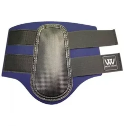 Woof Wear Club Brushing Boot - WB0003 -Finest Equestrian Supplies navy flat 1 2 jpg