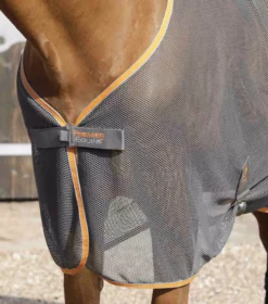 Premier Equine Net-Air Cooler Rug -Finest Equestrian Supplies net air cooler rug grey 2 1 jpg