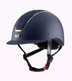 Premier Equine Odyssey Horse Riding Helmet -Finest Equestrian Supplies odyssey helmet navy 3 2 jpg