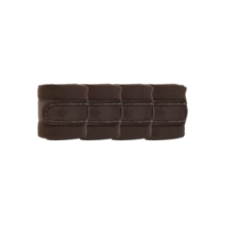 Kentucky Horsewear Kentucky Pearls Polar Fleece Bandage - Set Of 4 -Finest Equestrian Supplies polar fleece bandage pearls brown 1 png